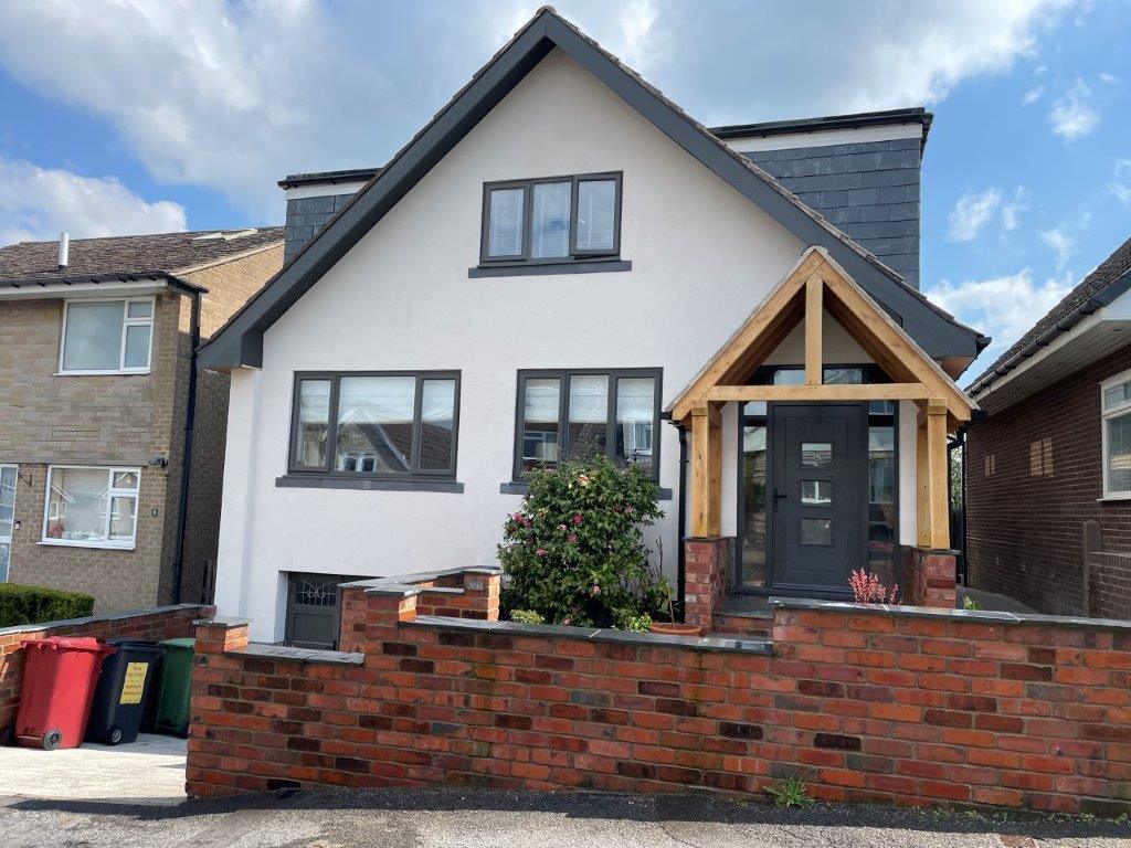 Reclaimed Common Blend Brick Wall, Dronfield, Derbyshire - Reclaimed Brick Company