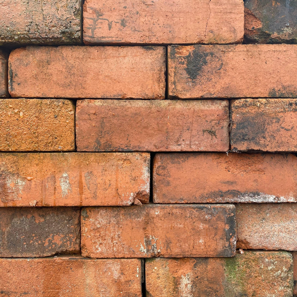 Reclaimed Common Orange Bricks | Pack of 250 Bricks - Reclaimed Brick Company