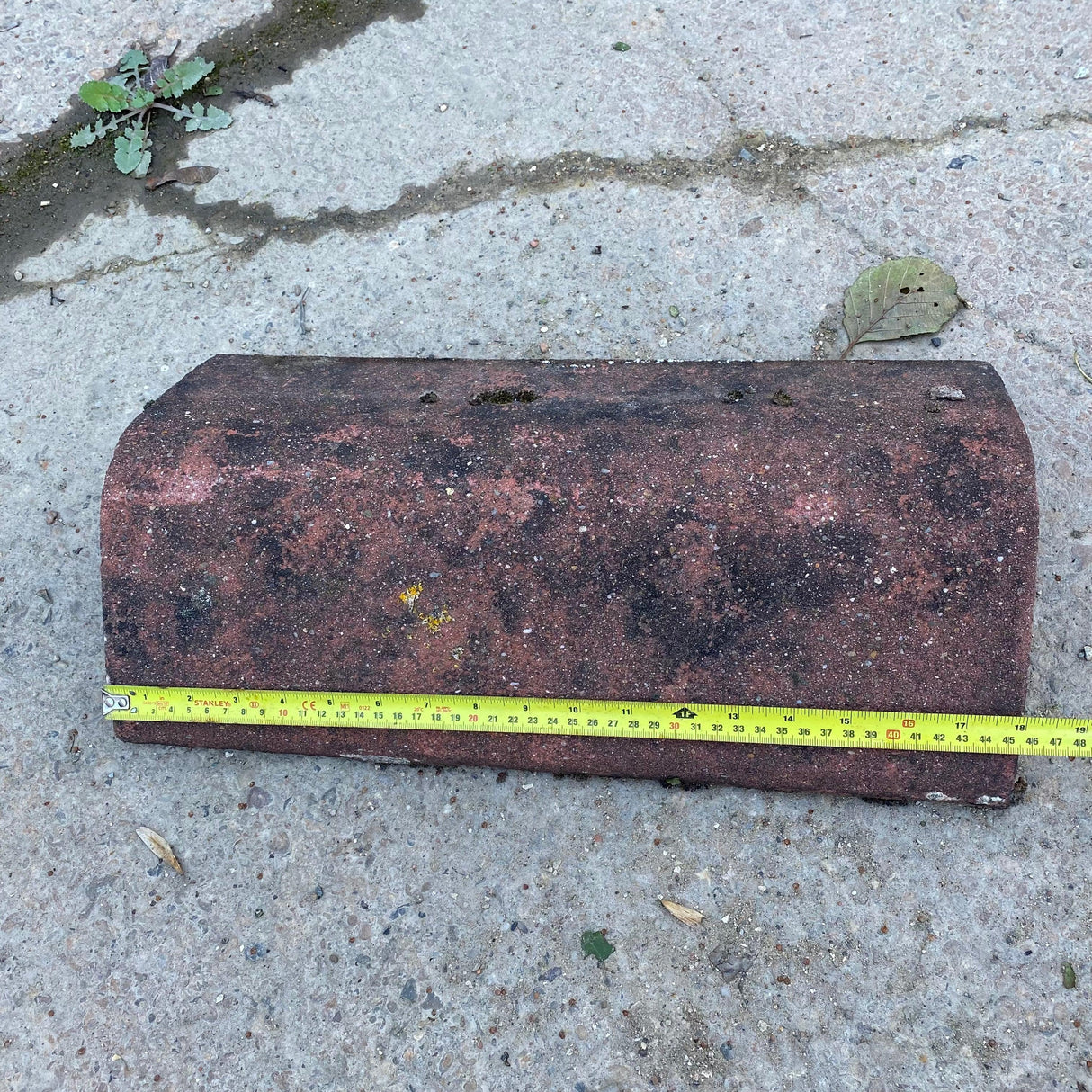 Reclaimed Concrete Ridge Tiles - (Job Lot) - Reclaimed Brick Company