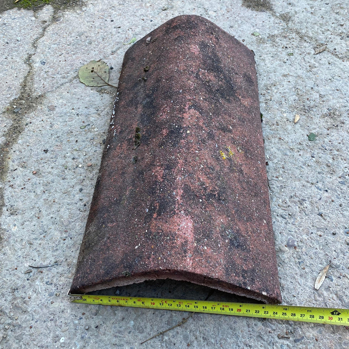 Reclaimed Concrete Ridge Tiles - (Job Lot) - Reclaimed Brick Company