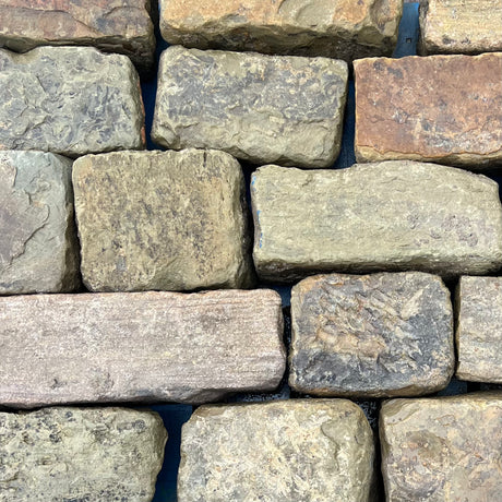 Reclaimed Derbyshire Building Stone - 6” Backed Off - Reclaimed Brick Company