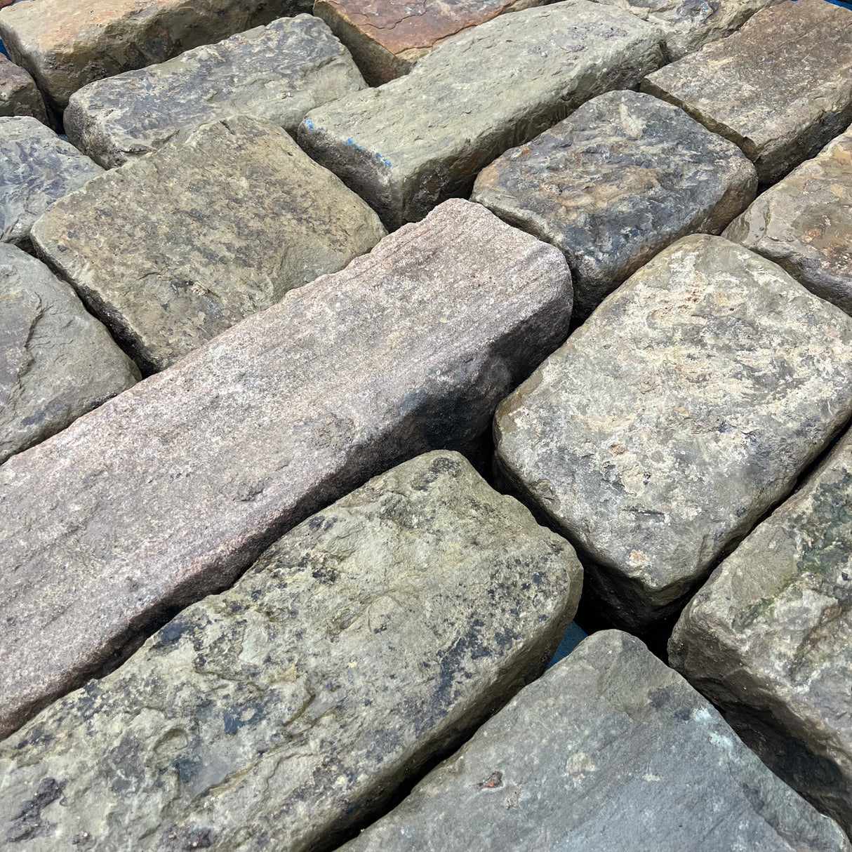 Reclaimed Derbyshire Building Stone - 6” Backed Off - Reclaimed Brick Company