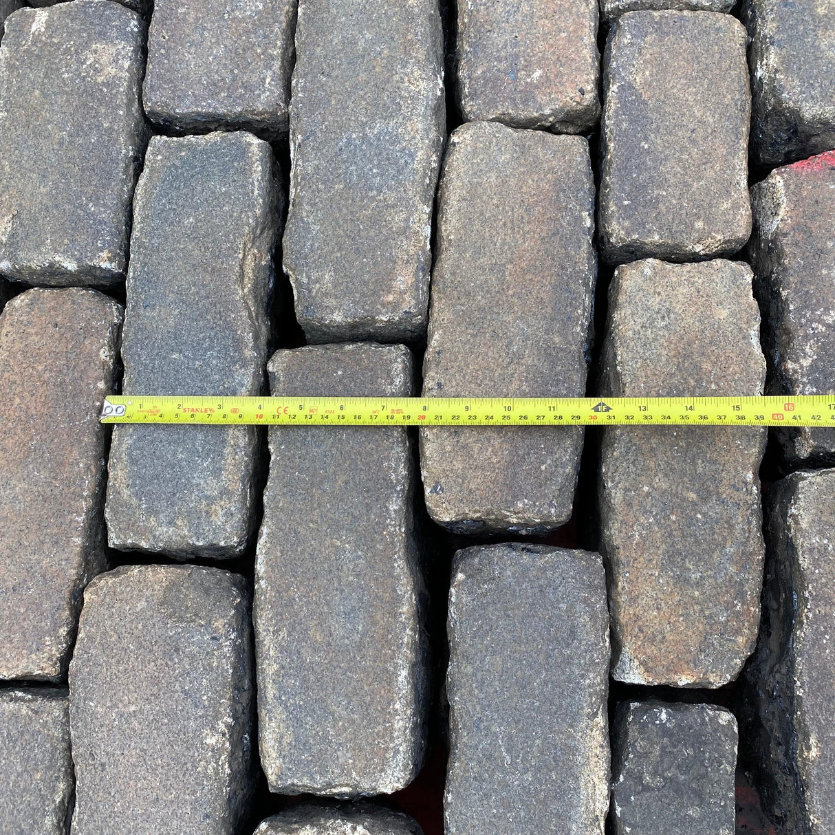 Reclaimed Granite Cobbles / Setts - Elongated - Reclaimed Brick Company