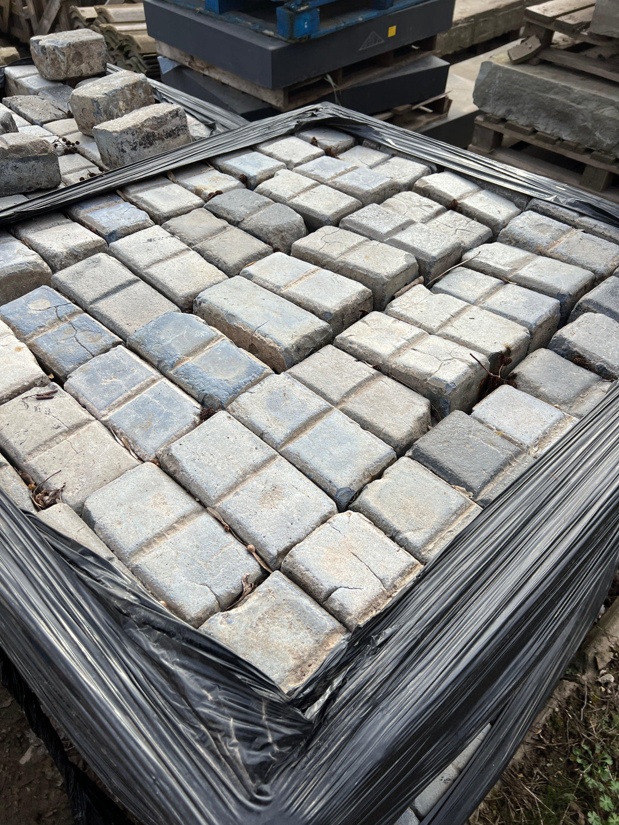 Reclaimed Granite Stable Pavers - Job Lot - Reclaimed Brick Company