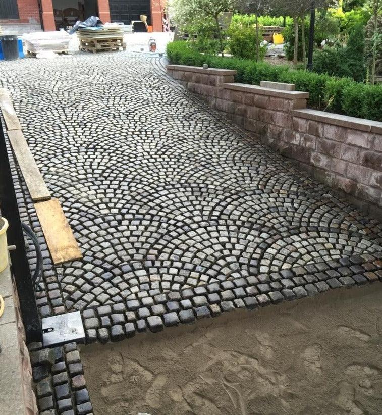 Reclaimed Granite Stone 4” x 4" Cube Cobbles / Setts - Reclaimed Brick Company