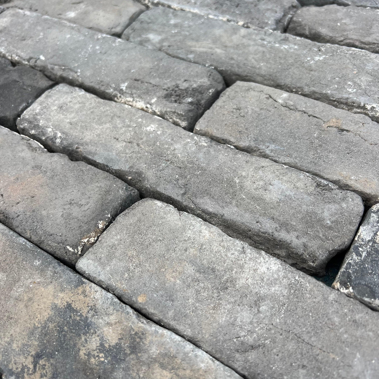 close up of stone brick