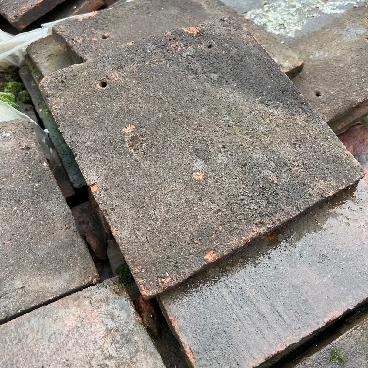 Reclaimed Handmade Clay Eave Tiles - Reclaimed Brick Company