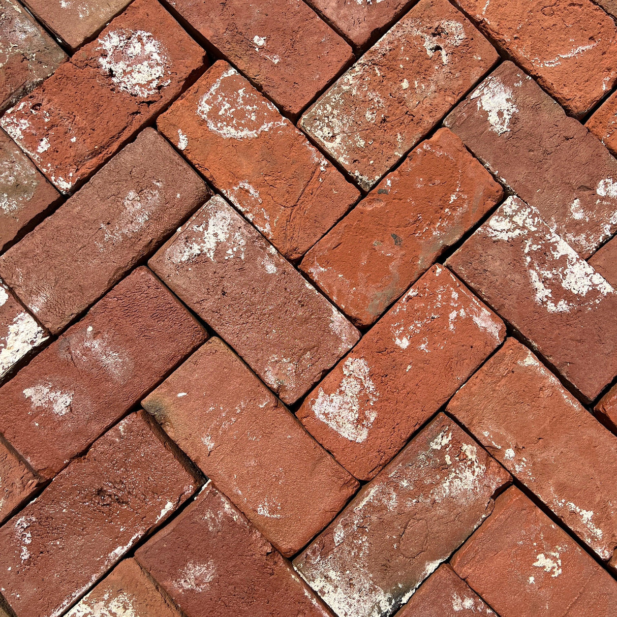 Arundel Red Handmade Clay Paving Brick Paver - Reclaimed Brick Company