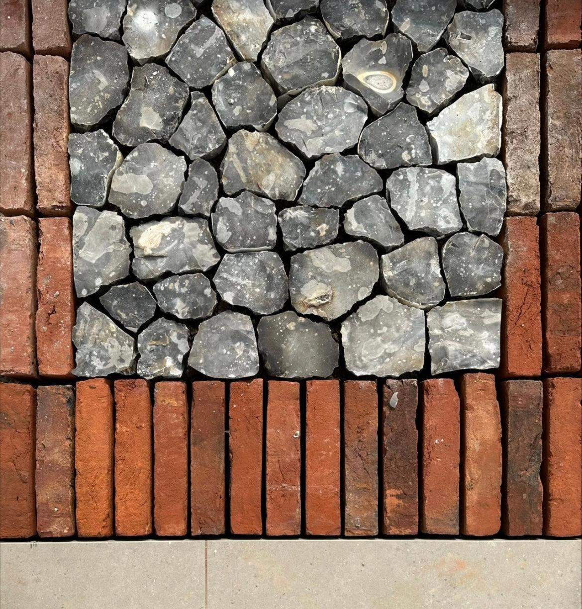 Reclaimed Handmade Clay Paving Brick Paver | Pack of 400 Pavers | Free Delivery - Reclaimed Brick Company