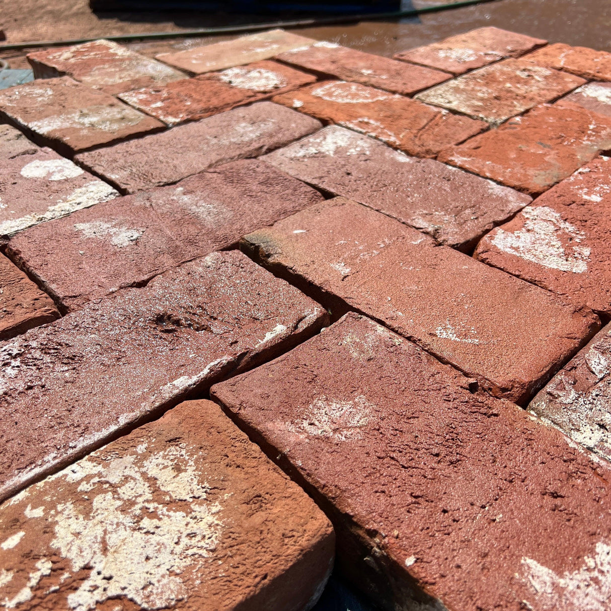 Arundel Red Handmade Paving Brick Paver - Reclaimed Brick Company