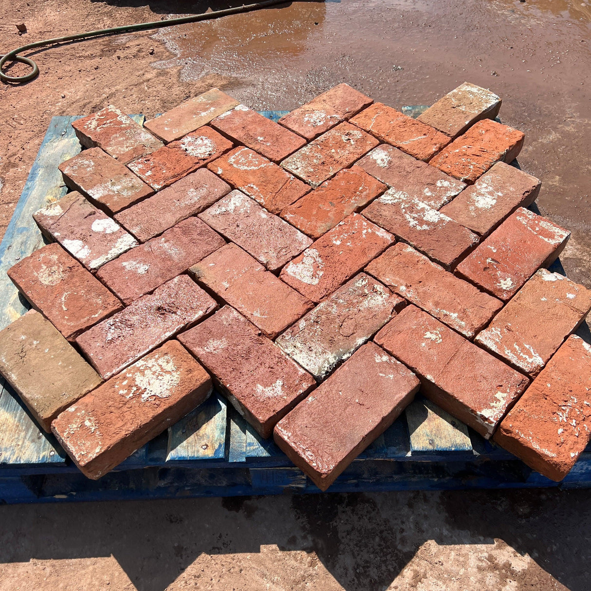 Red Handmade Paving Brick - Reclaimed Brick Company