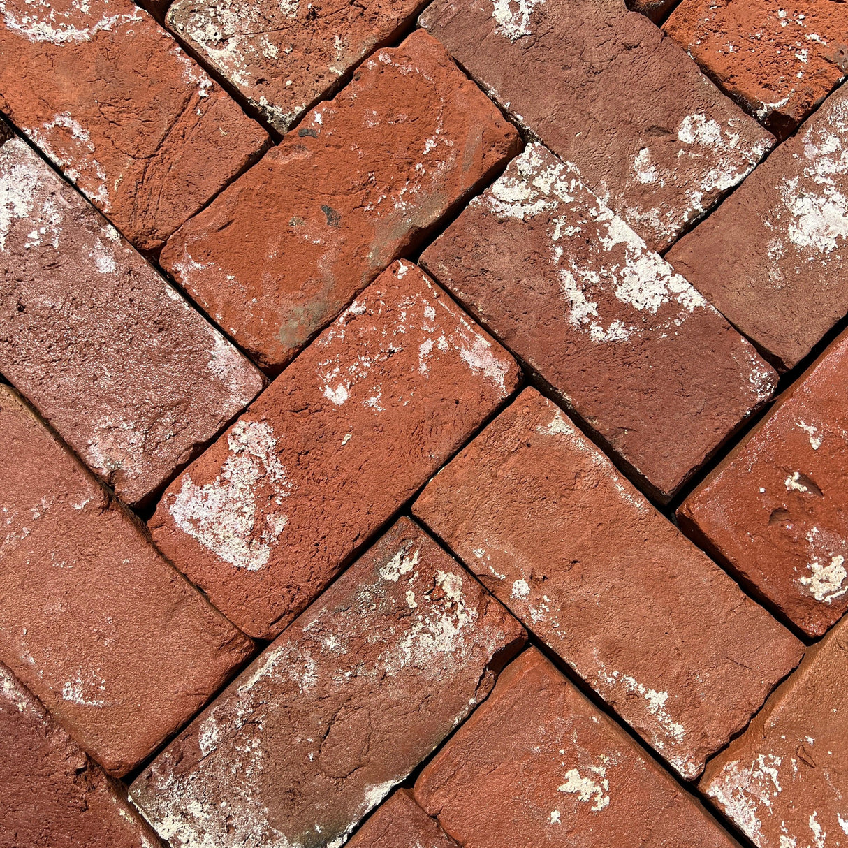 Arundel Red Handmade Clay Paving Brick - Reclaimed Brick Company