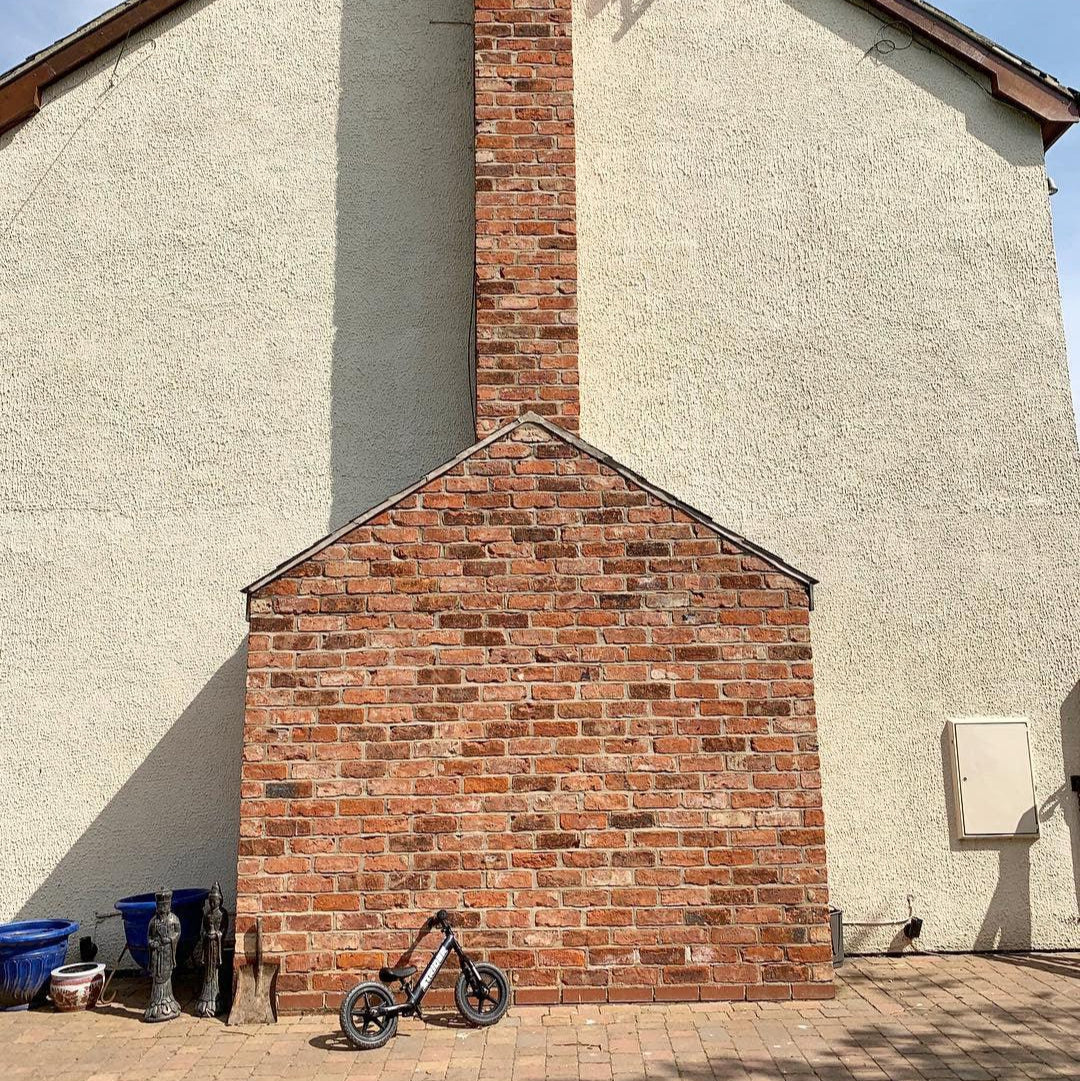 Reclaimed Handmade Farmhouse Imperial Bricks | Pack of 250 Bricks | Free Delivery - Reclaimed Brick Company