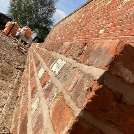 Reclaimed Handmade Farmhouse Imperial Bricks | Pack of 250 Bricks | Free Delivery - Reclaimed Brick Company