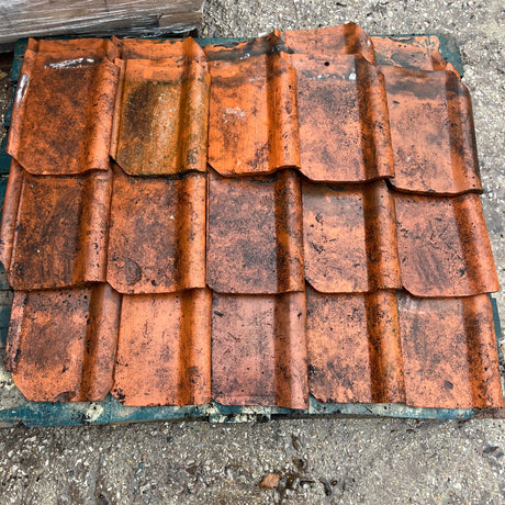 Reclaimed Handmade Flat Pan Clay Tile - Reclaimed Brick Company