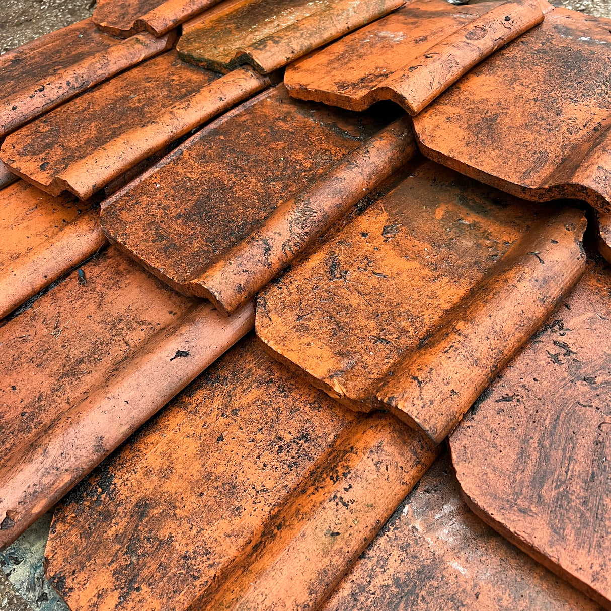 Reclaimed Handmade Flat Pan Clay Tile - Reclaimed Brick Company
