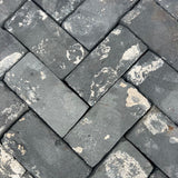 Reclaimed Handmade Grey Paving Brick Paver | Pack of 400 Pavers | Free Delivery - Reclaimed Brick Company