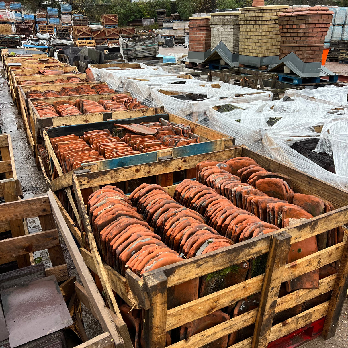 Reclaimed Handmade Pan Clay Tile - Reclaimed Brick Company