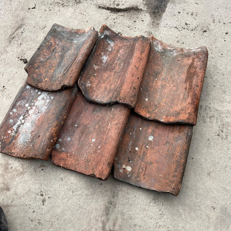 Handmade Red Clay Pan Tile - Reclaimed Brick Company