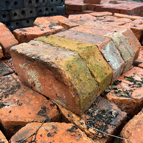 Reclaimed Handmade Single Cant Bricks - Reclaimed Brick Company