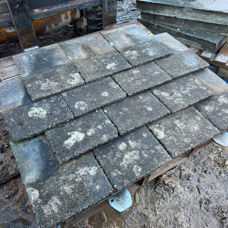 Reclaimed Hardrow 18” x 12” Concrete Roof Slate Tile - Reclaimed Brick Company