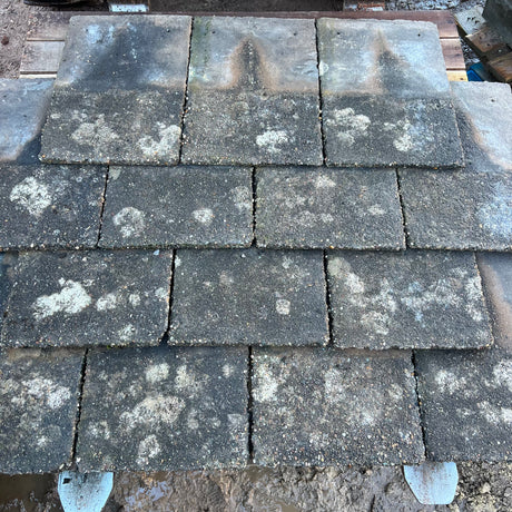 Reclaimed Hardrow 18” x 12” Concrete Roof Slate Tile - Reclaimed Brick Company