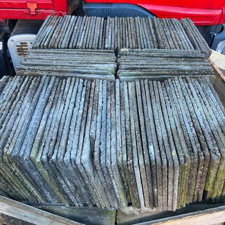 Reclaimed Hardrow 18” x 12” Concrete Roof Slate Tile - Reclaimed Brick Company