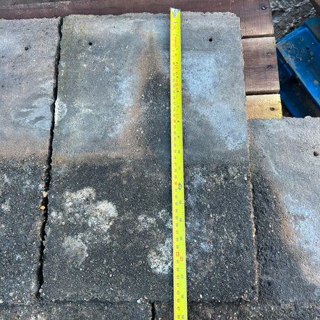 Reclaimed Hardrow 18” x 12” Concrete Roof Slate Tile - Reclaimed Brick Company