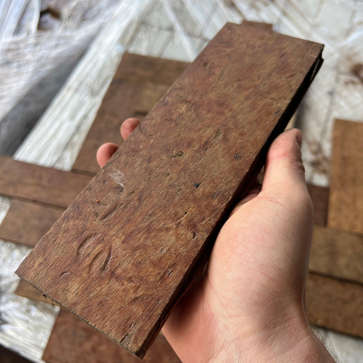 Reclaimed Hardwood Parquet Flooring - (Cleaned) - Reclaimed Brick Company