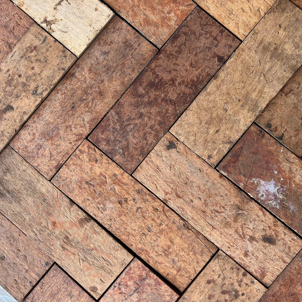 Reclaimed Hardwood Parquet Flooring - (Cleaned) - Reclaimed Brick Company