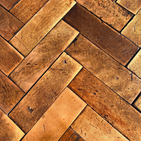 Reclaimed Hardwood Parquet Flooring - (Uncleaned) - Reclaimed Brick Company