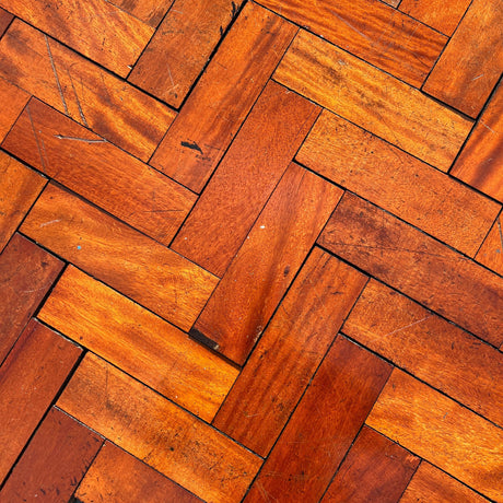 Reclaimed Hardwood Parquet Flooring - (Uncleaned) - Reclaimed Brick Company