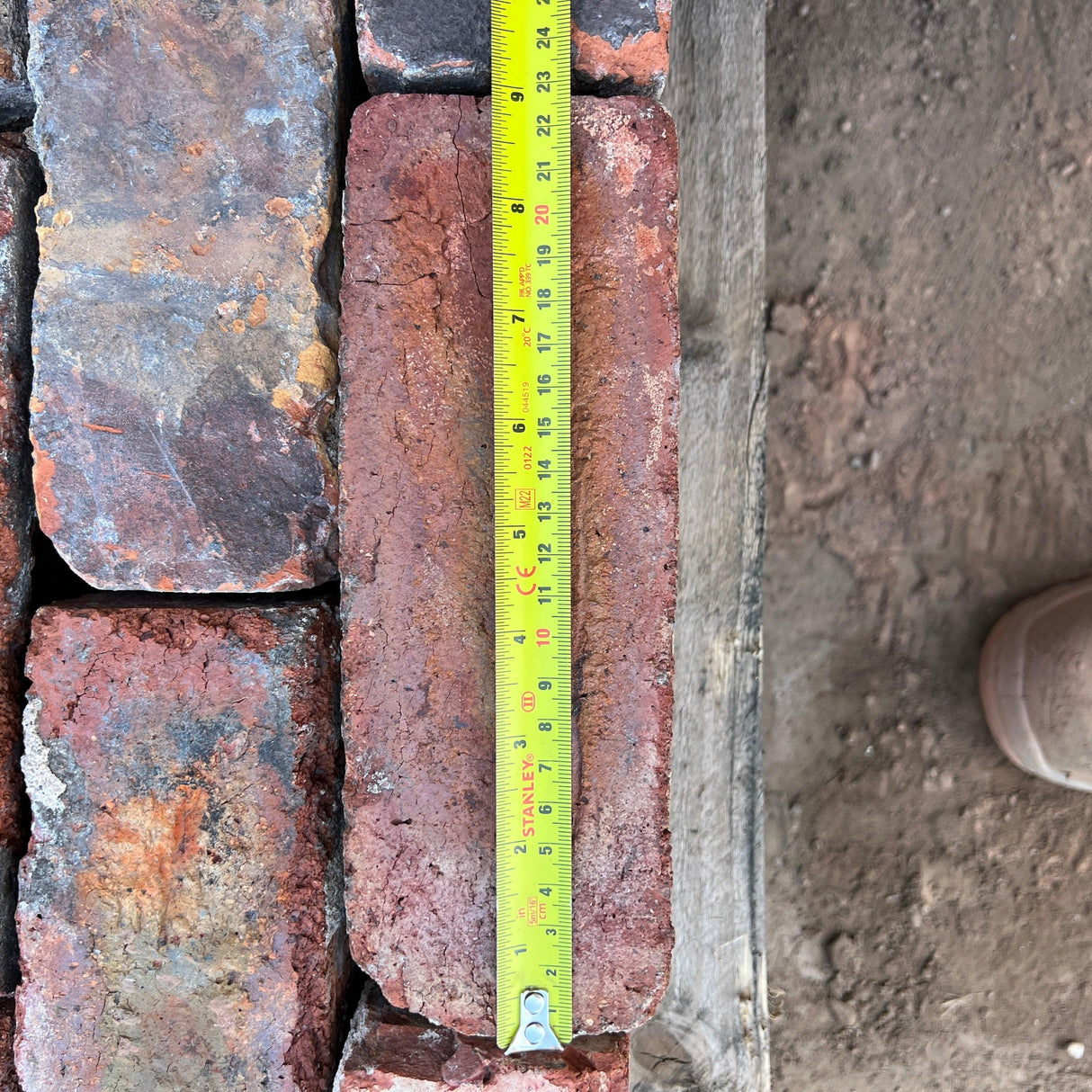 Reclaimed Imperial 80mm Wirecut Multi Bricks