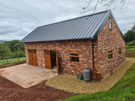 Reclaimed Industrial Blend Barn, Taunton, Somerset - Reclaimed Brick Company