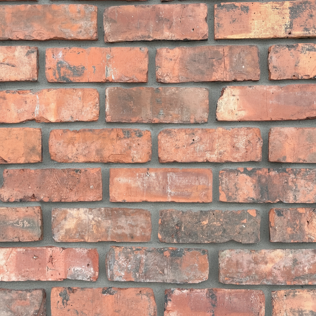 Reclaimed Barnstock Brick Slips - Cut From Reclaim Bricks