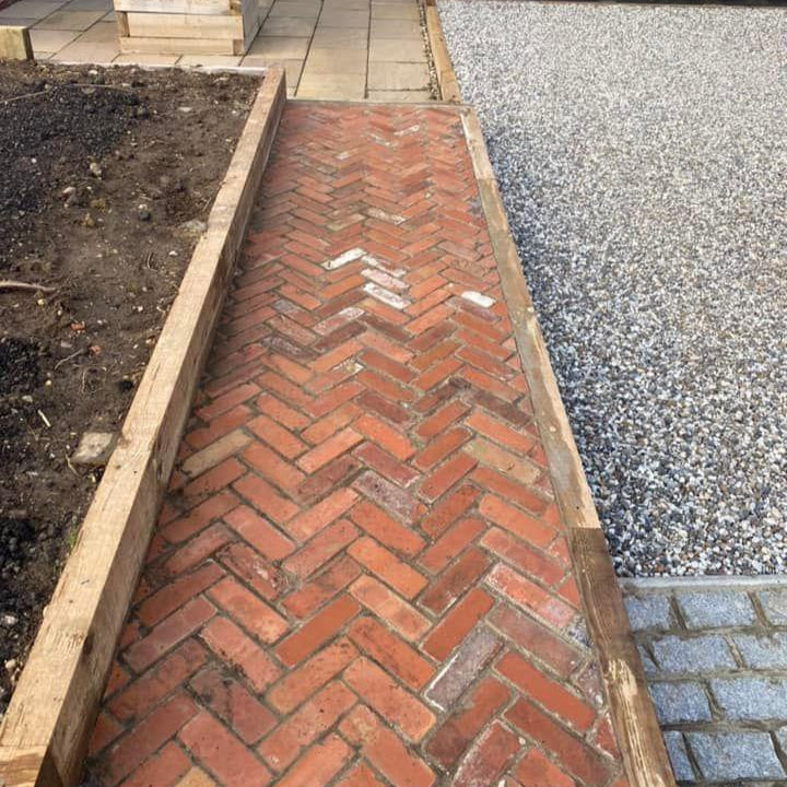 Reclaimed Industrial Blend Imperial Bricks | Pack of 250 Bricks | Free Delivery - Reclaimed Brick Company