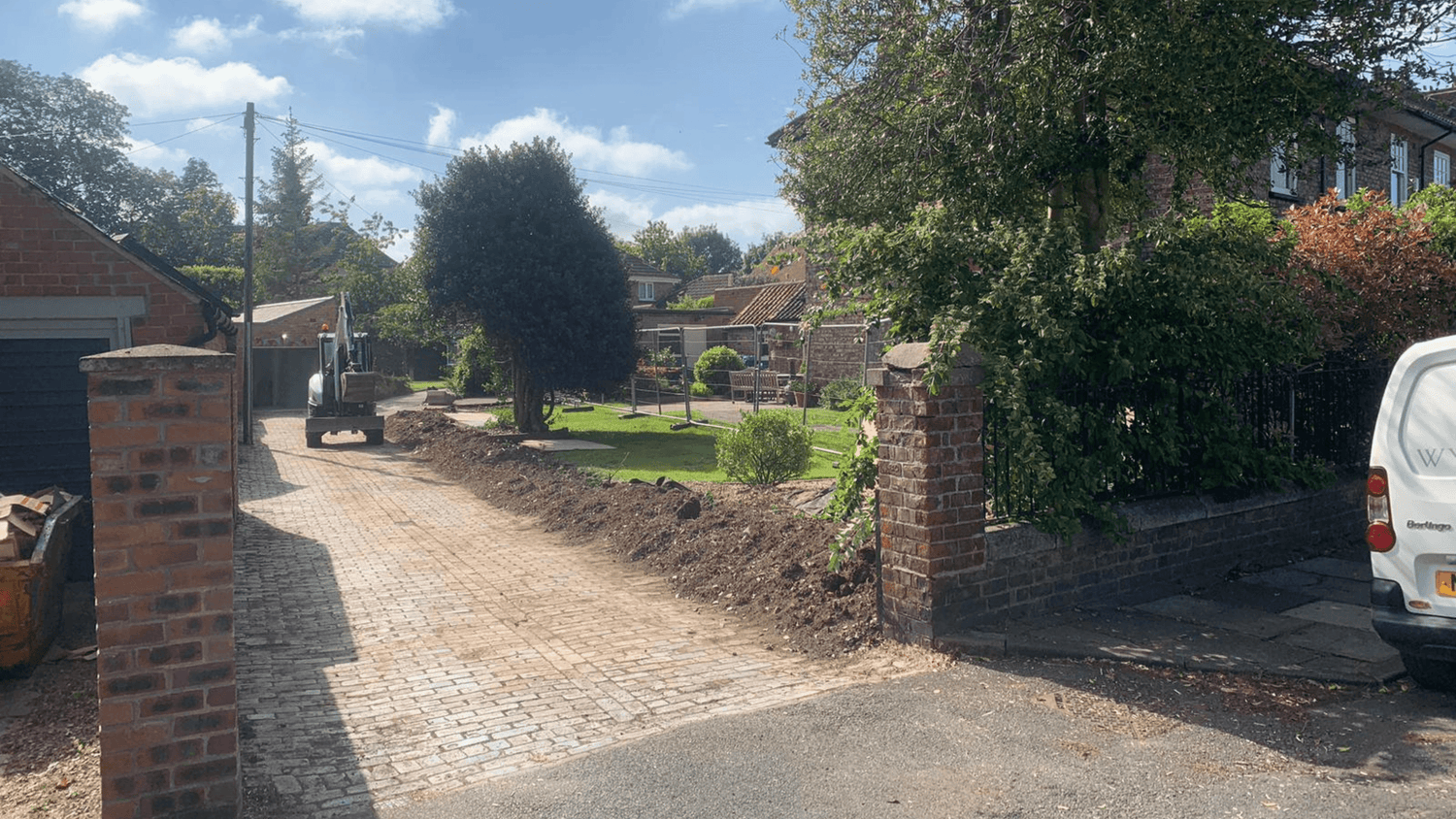Reclaimed Brick Paving