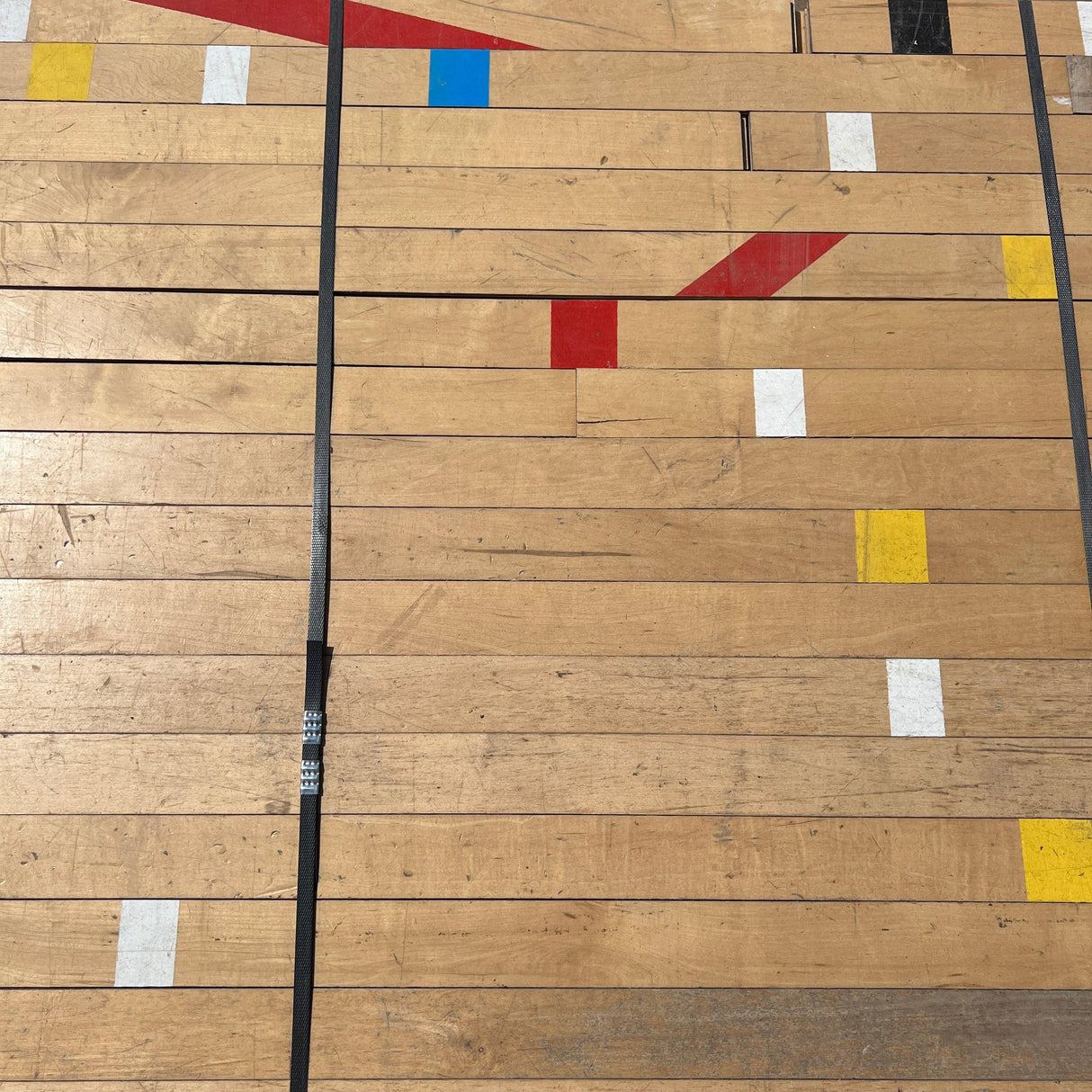 Reclaimed Junkers Beech Sports Hall Hardwood Timber Flooring Boards (Per SQM)