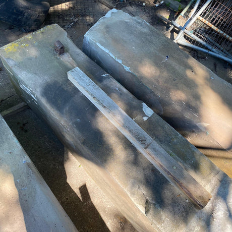 Reclaimed Large Stone Gate Posts - (Set of 2) - Reclaimed Brick Company