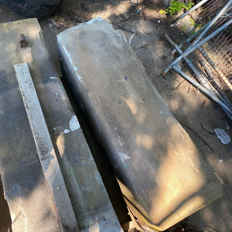 Reclaimed Large Stone Gate Posts - (Set of 2) - Reclaimed Brick Company