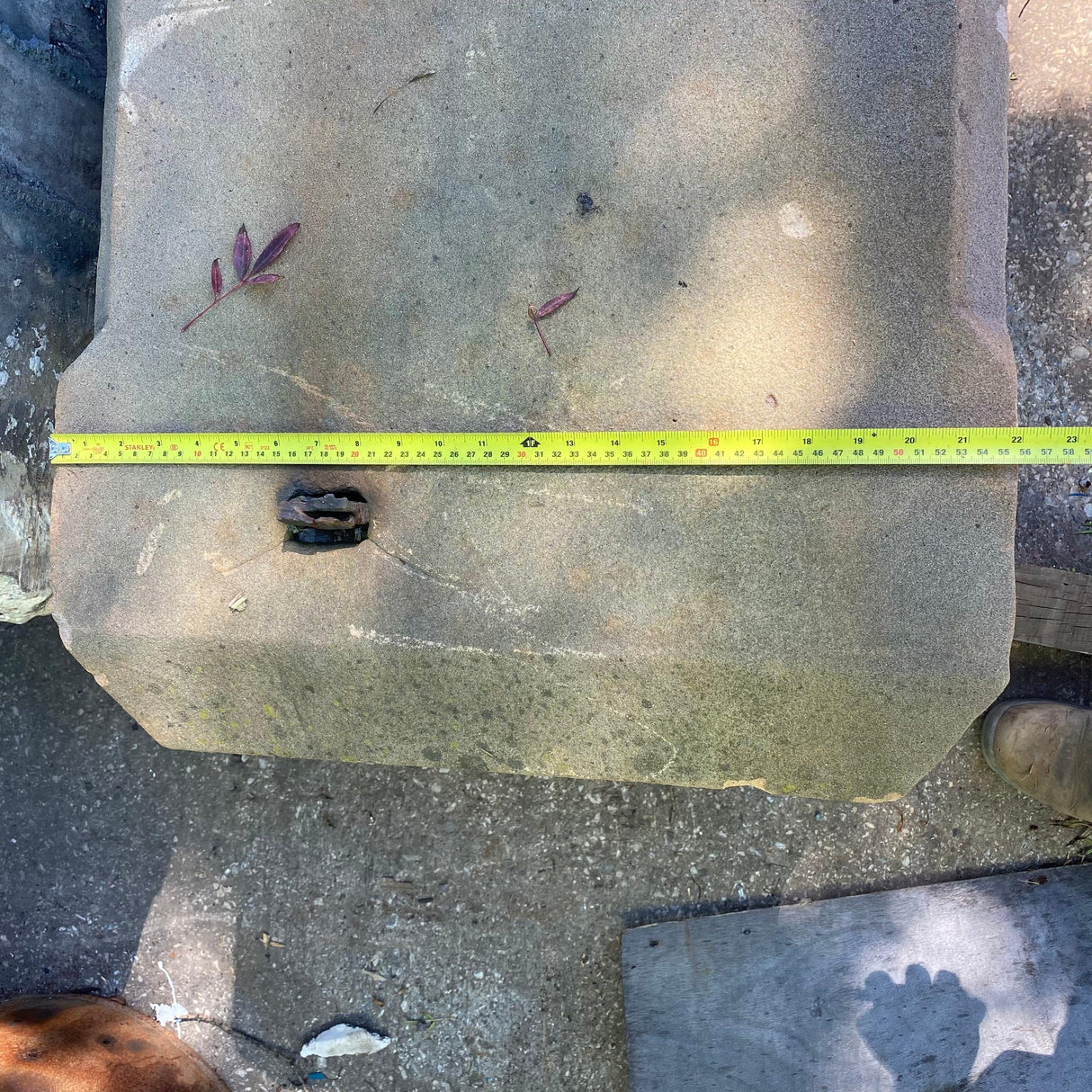 Reclaimed Large Stone Gate Posts - (Set of 2) - Reclaimed Brick Company