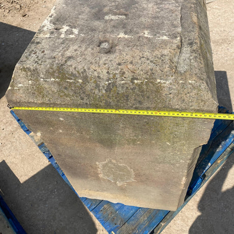 Reclaimed Large Stone Statue Base - Reclaimed Brick Company