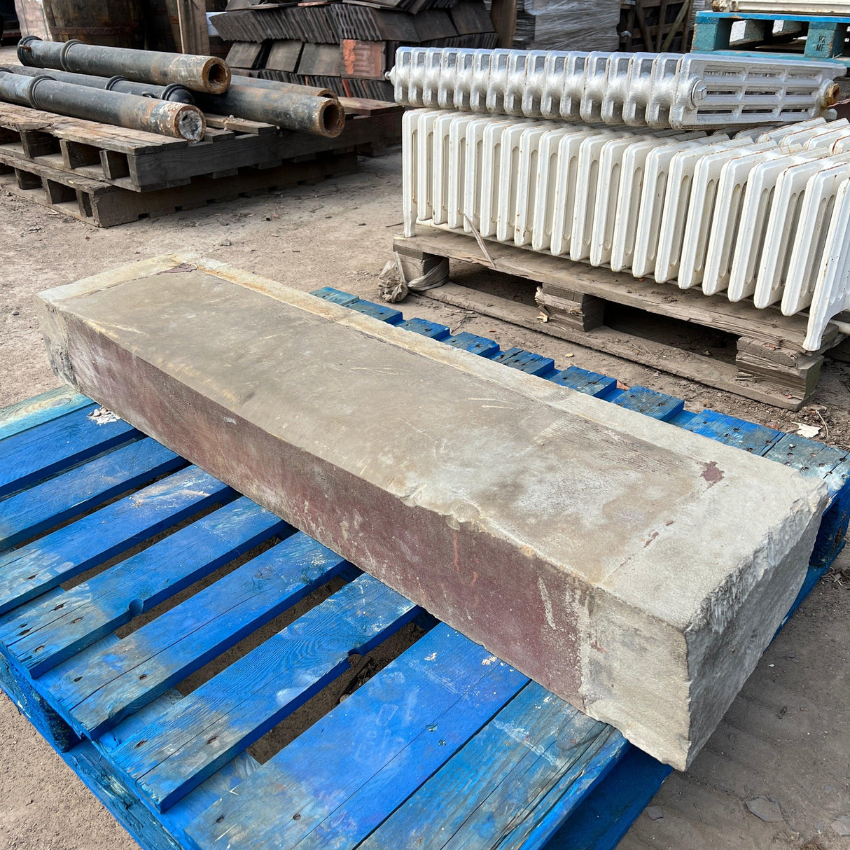 Reclaimed Limestone Steps - Reclaimed Brick Company