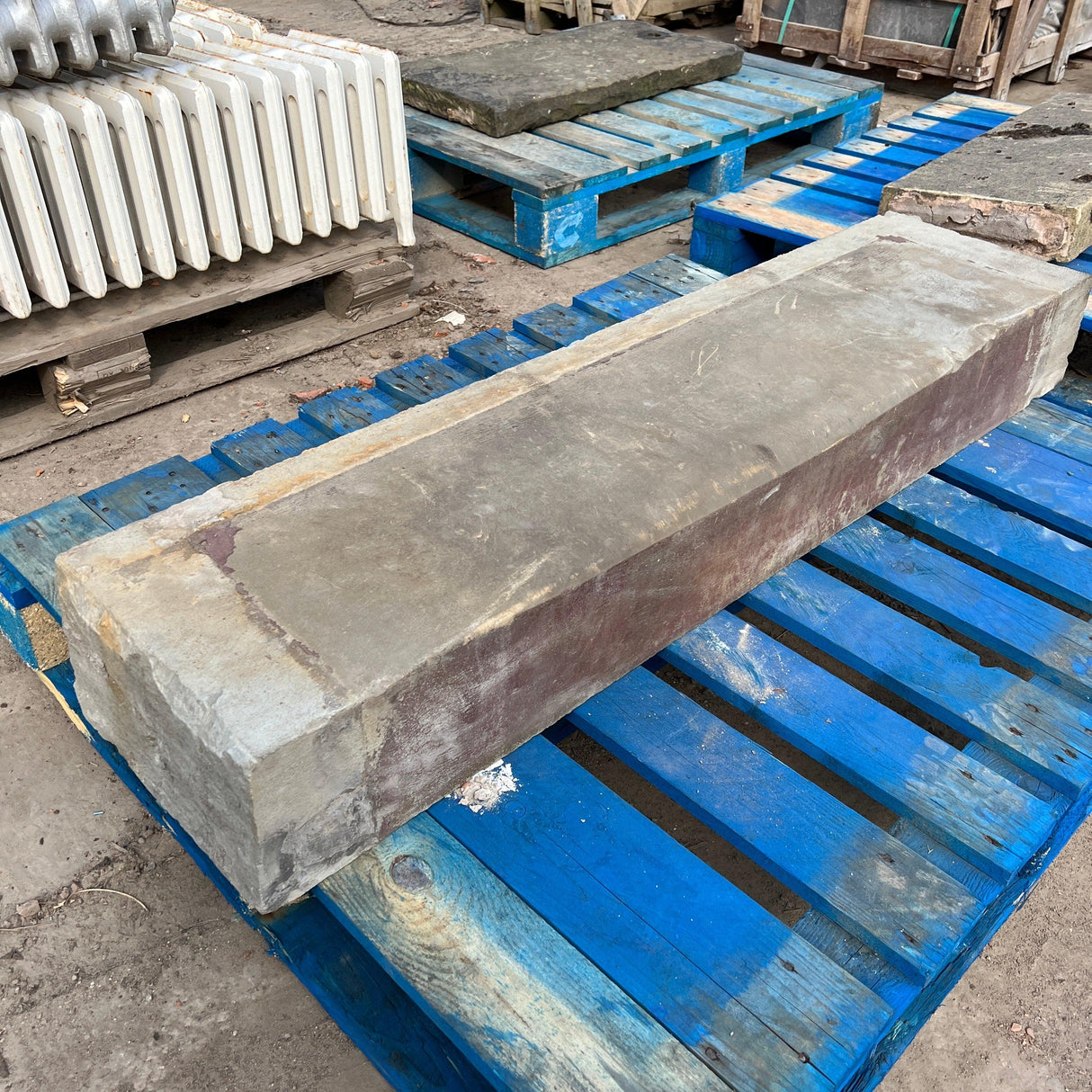 Reclaimed Limestone Steps - Reclaimed Brick Company