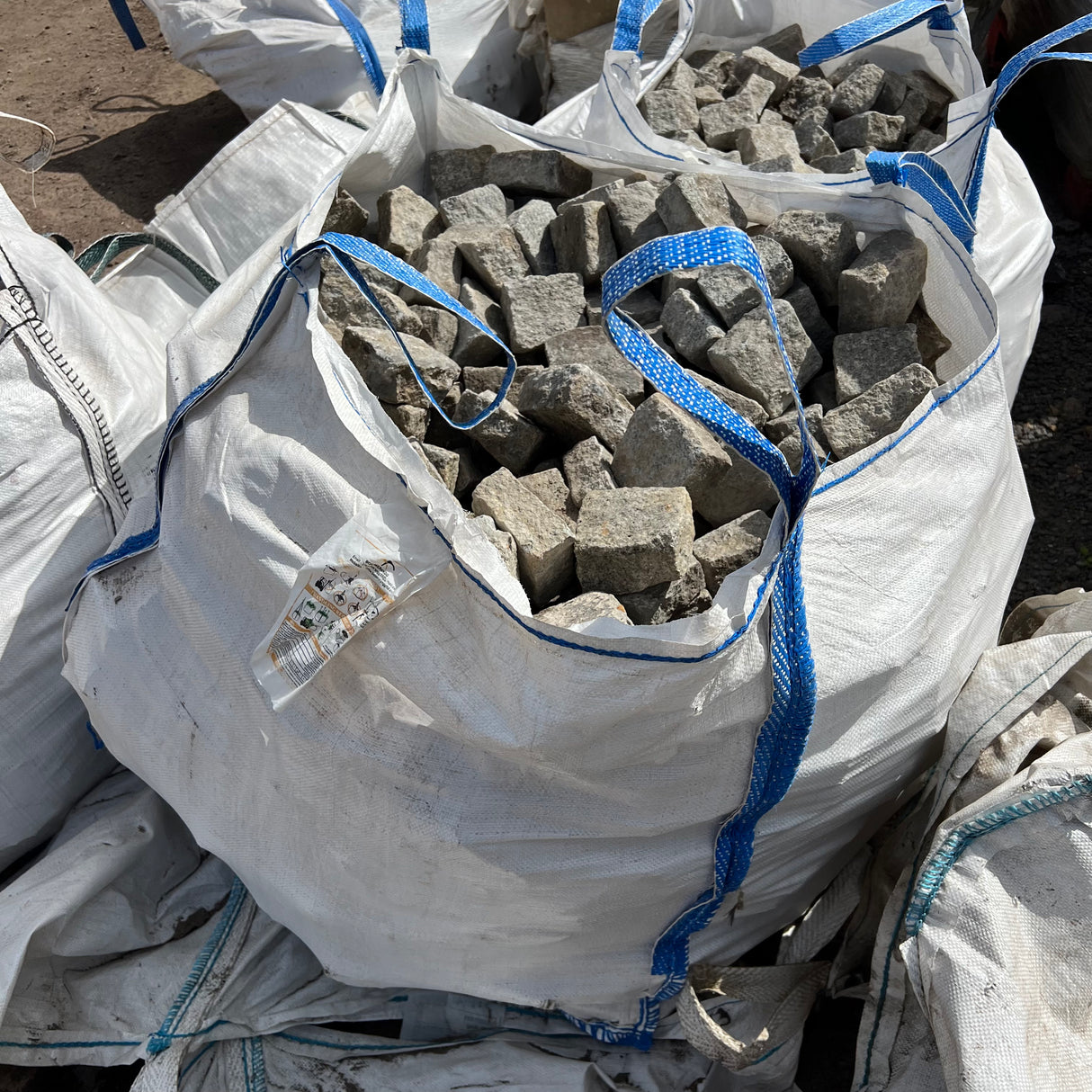 Reclaimed London Granite Stone Cobble Splits - Reclaimed Brick Company