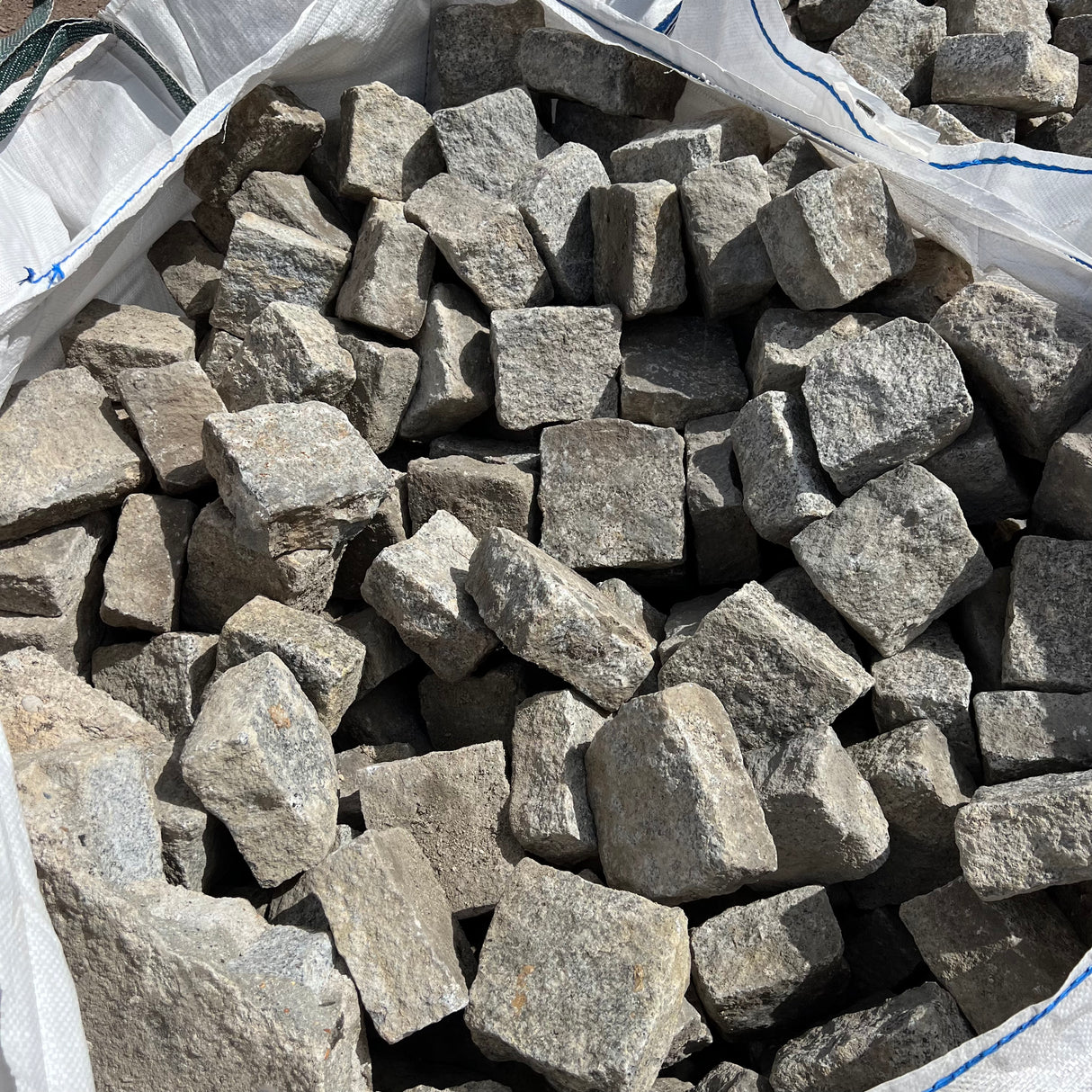 Reclaimed London Granite Stone Cobble Splits - Reclaimed Brick Company