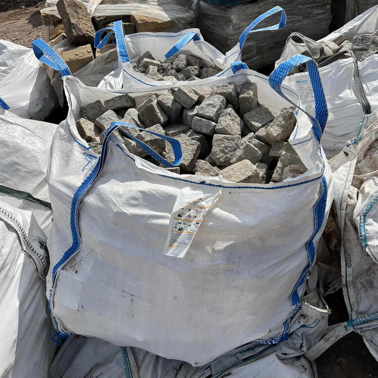 Reclaimed London Granite Stone Cobble Splits - Reclaimed Brick Company