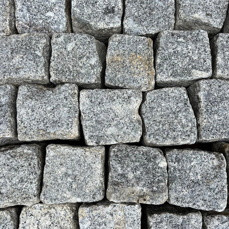 Reclaimed London Granite Stone Cube Cobble Setts - Reclaimed Brick Company