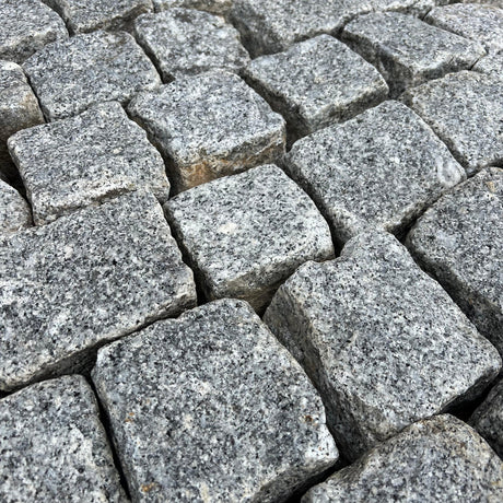 Reclaimed London Granite Stone Cube Cobble Setts - Reclaimed Brick Company