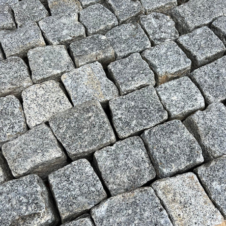 Reclaimed London Granite Stone Cube Cobble Setts - Reclaimed Brick Company